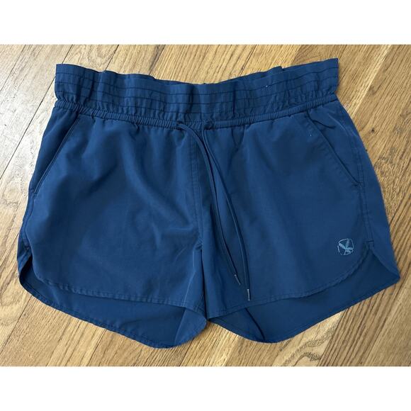 Women’s CARVE DESIGN Teal Drawstring Waist Shorts Size S *B4 - Picture 1 of 4